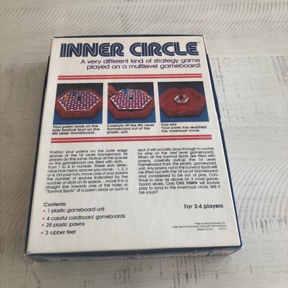 Vintage 1981 Milton Bradley Inner Circle Board Game #4111 - Picture 11 of 11